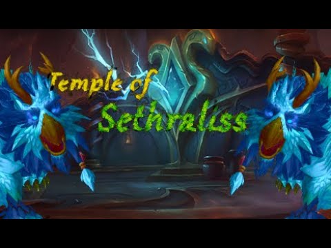 Feral Mythic Solo Temple of Sethraliss  -  3/4 bosses BFA