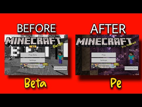How To Remove BETA In Minecraft Hindi| How To Convert Minecraft Beta Into Pocket Edition| Minecopter