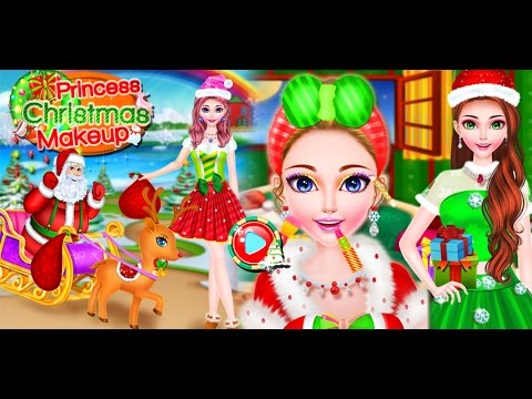Princess Christmas Makeup Video