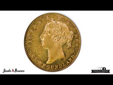 CANADA. Newfoundland. 2 Dollars, 1882-H. Birmingham (Heaton) Mint. Victoria. PCGS SPECIMEN-58.