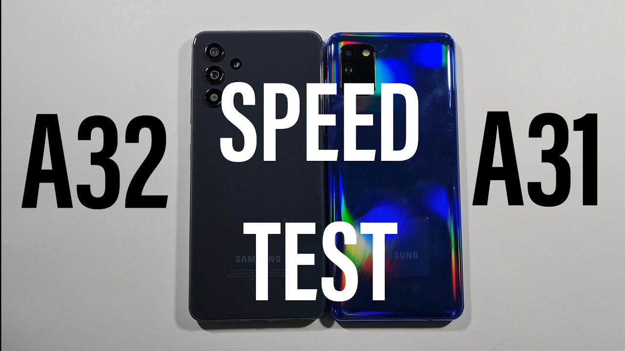Samsung A32 vs Samsung A31 Speed Test