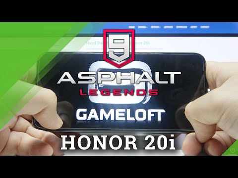 Gameplay of Asphalt 9 on HONOR 20i – Efficiency Test