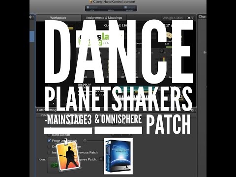 DANCE Planetshakers Mainstage 3 + Omnisphere Patch Keyboard Lesson