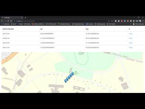 Demo - Plotting Location in Realtime using Angular SignalR ASP.NET Core (.NET 6)