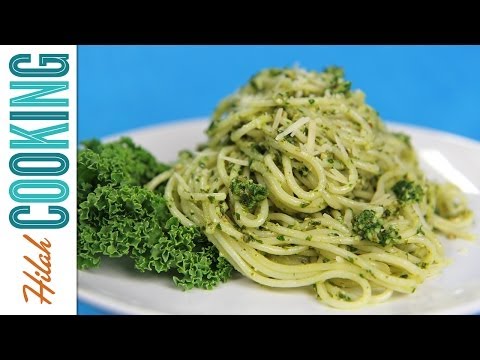 How to Make Kale Pesto | Hilah Cooking