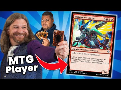 Turning Yu-Gi-Oh Cards into Magic the Gathering Cards with @TolarianCommunityCollege