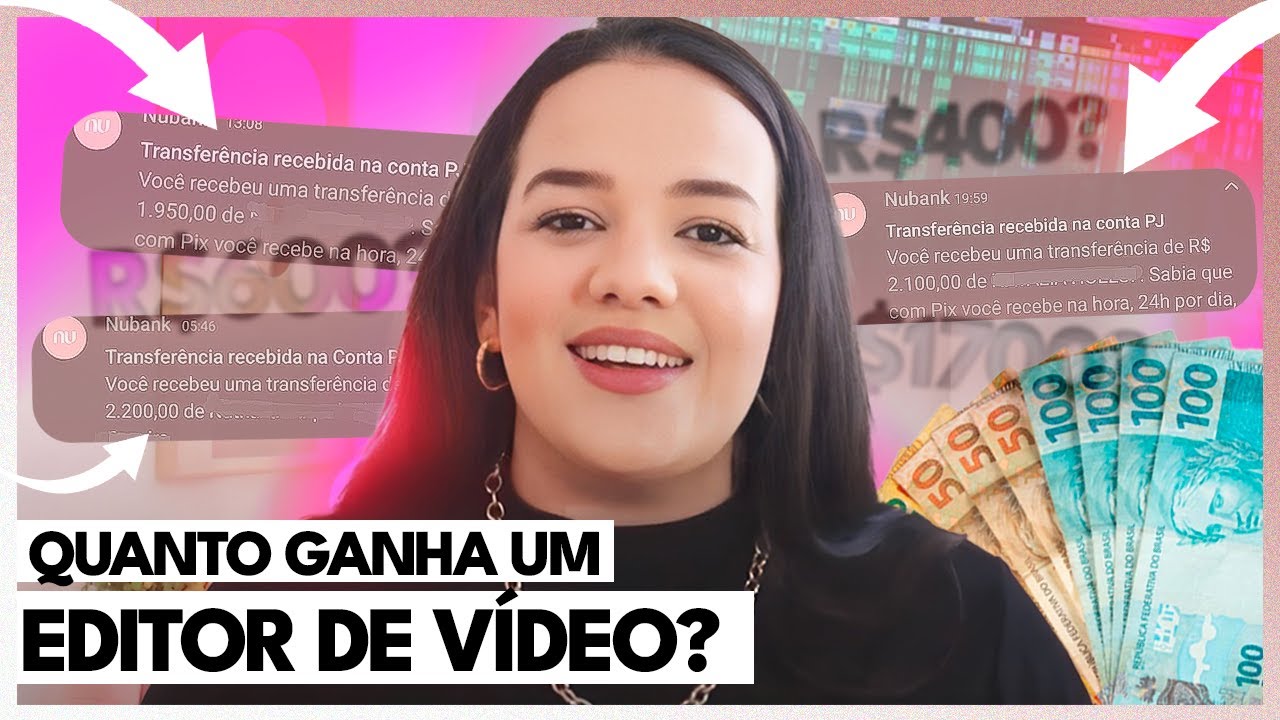 💰Quanto um EDITOR DE VÍDEOS consegue GANHAR POR MÊS? Com valores reais!!