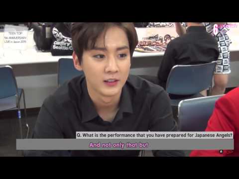 [6TOTSubs] 150822 Starcast - TEEN TOP 5th Anniversary Concert in Kobe Backstage