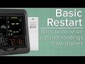 Basic Restart What To Do When Outdoor Sensor Readings Show Dashes