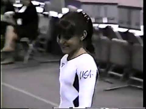 1995 USA vs UKR   Jamie Dantzscher USA VT 9 450