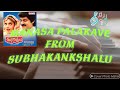 Manasa Palakave Song From SUBHAKANKSHALU Keyboard Cover By Venkatesh Pittala