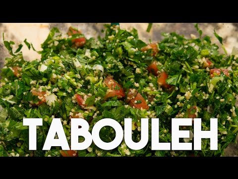 TABOULEH Parsley & Mint Salad - Quick, Easy & Healthy