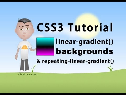 CSS3 linear gradient background tutorial HTML5 Linear Gradient Parameters
