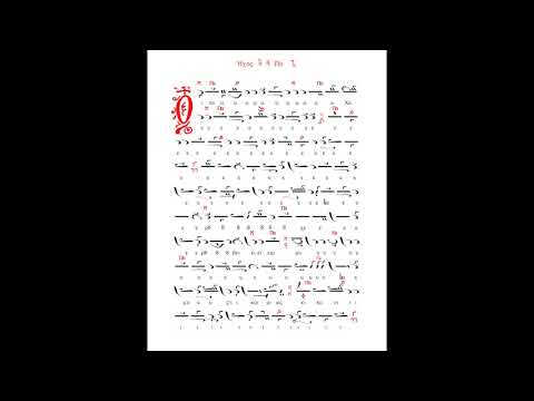 Monahul Panaretos Filotheitul - Heruvic gl. 5 (paralaghie), facere Theodor Fokaefs