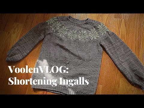 VoolenVLOG: Cropping My Ingalls
