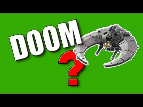 Doom Scythe 9th Edition - Necron Croissant of Doom
