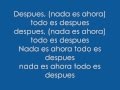 Jumbo-despues letra