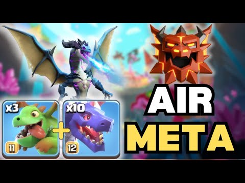 I've Found the BEST Dragon Army for the NEW Legends in Clash Of Clans