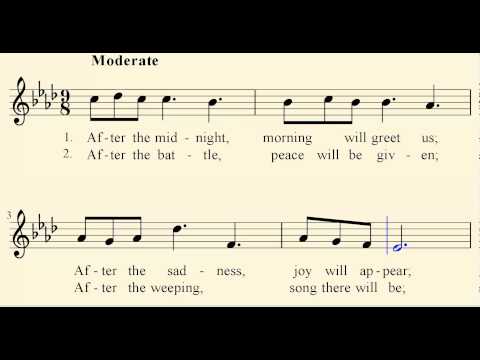 After the Midnigt - Church Song Gospel Hymn - MIDI Church Songs