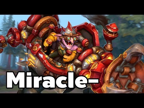 Miracle- Timbersaw Mid Rank MMR Game