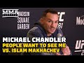 Michael Chandler: People Want To See Me Vs. Islam Makhachev | UFC 281 | MMA Fighting
