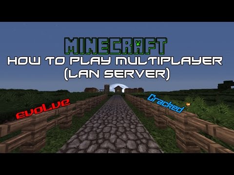 Minecraft:How to play multiplayer(LAN) 2016