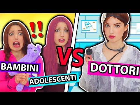 Bambini VS Adolescenti dal DOTTORE