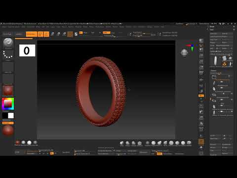 Jewellery Design in Zbrush Section 14  Synopsis