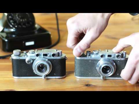 Leica IIIa vs Zorki 1 Shutter sounds
