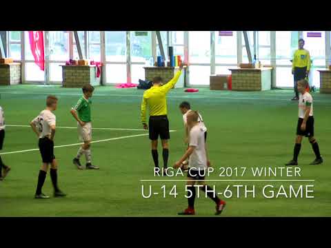 5-6th GrIFK vs Nomme United. U14 ,Riga Cup