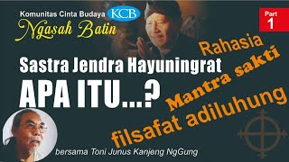 Download lagu APA ITU SASTRAJENDRA HAYUNINGRAT? mp3