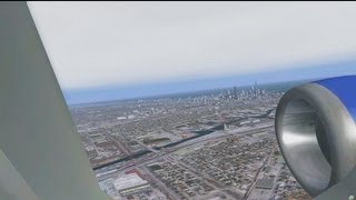 Flight Simulator X [HD] Chicago Midway / Boeing 737-300 Southwest Airlines Landing