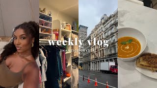 WEEKLY VLOG | I'm Back, 48 Hrs in New York, Closet Makeover, Cook Tomato Soup w/ Me!