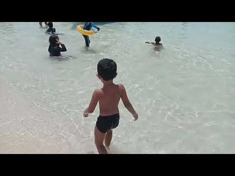 gautham at the beach