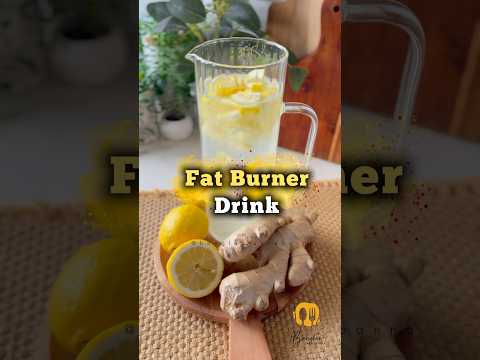 Fat Burner Drink | Weight Loss Lemon Ginger Detox Water