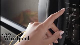 How to Lock or Unlock Whirlpool Microwave Oven (Remove Child LOC Small Key Near Clock)