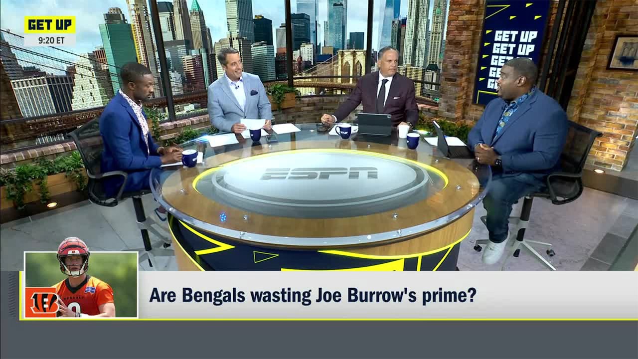 20 DAYS TO NFL KICKOFF 🏈 Is Cincy WASTING Joe Burrow's PRIME? 😳 + ROSTER BREAKDOWNS 👀 | Get Up