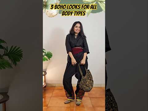 Super easy boho looks! #bohemian #outfitformula # #stylingtips # #indianfashion #youtubeshorts #fyp
