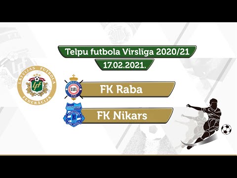 FK Raba - FK Nikars [Telpu futbola Virslīga 2020/21 Highlights]