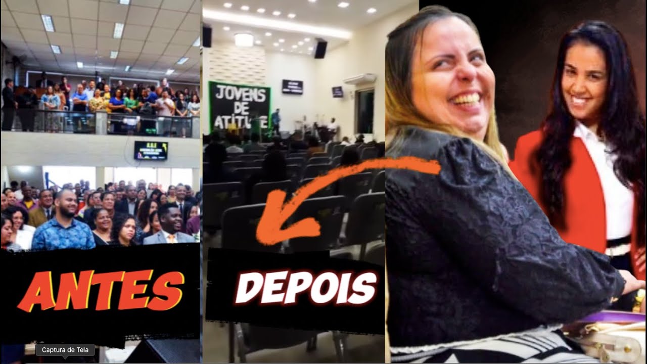 CAMILA BARROS & HELENA RAQUEL ABANDONARAM A IGREJA