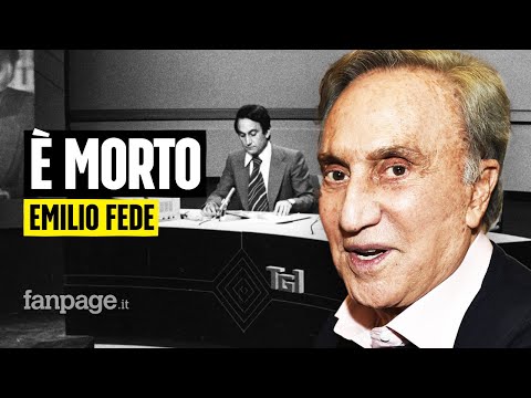 Emilio Fede, the well-known presenter and former director of TG4, has died at the age of 94.