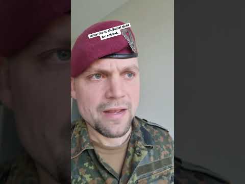 No-go's in the Bundeswehr..#soldier #bundeswehr #army #don'timitate #dontdoit #bundeswehrcareer