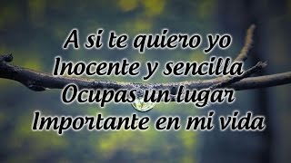 Así Te Quiero Yo - Los Yonics (Letra Canción)