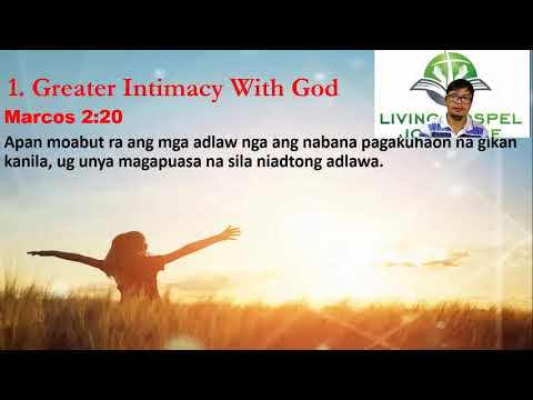 Fasting /Pagpuasa Prt 3 (August 29,2021)