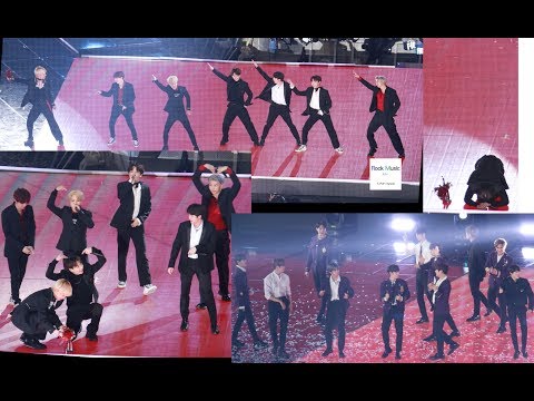 방탄소년단 (BTS) 영예 대상 수상소감 및 앵콜 아이돌 iDOL[4K 60P 직캠]@190106 락뮤직