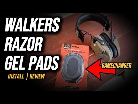 Walkers Razor Gel Ear Pad Install And Review
