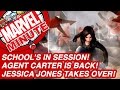 School’s in session! Agent Carter makes a comeback! Jessica Jones takes over! - Marvel Minute 2015