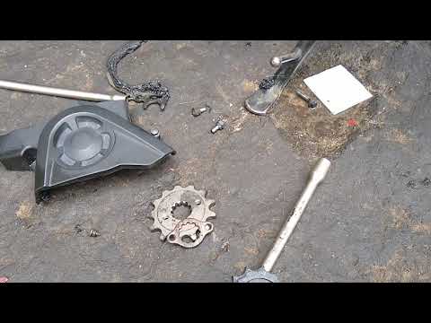 Troca do pião da CB Twister e qual é o pião que pega na CB Twister 2017