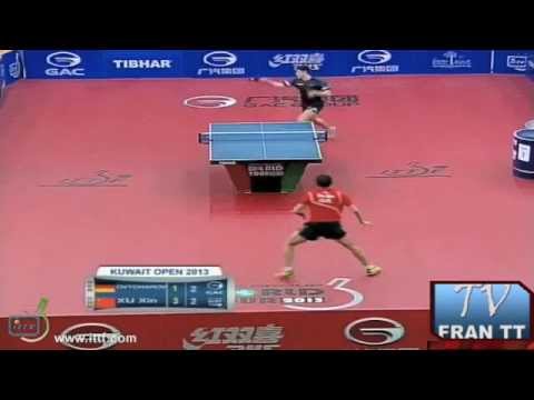 Table Tennis - XU Xin CHN  vs OVTCHAROV Dimitrij GER - Kuwait Open 2013