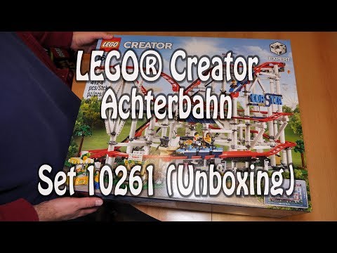 Unboxing: LEGO Achterbahn (Set 10261 Creator Expert: Roller Coaster)
